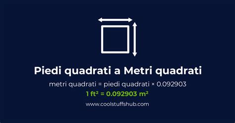 convertitore piedi quadrati metri quadrati|Convertire Piedi quadrati a Metri quadrati (ft² → m²)